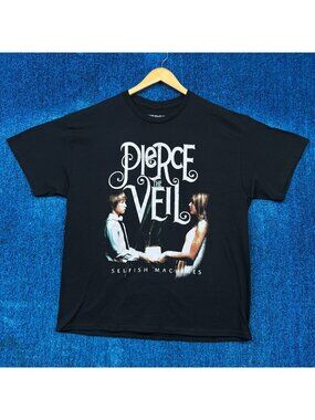 Pierce The Veil Selfish Machines Rock T-Shirt Size Extra Large